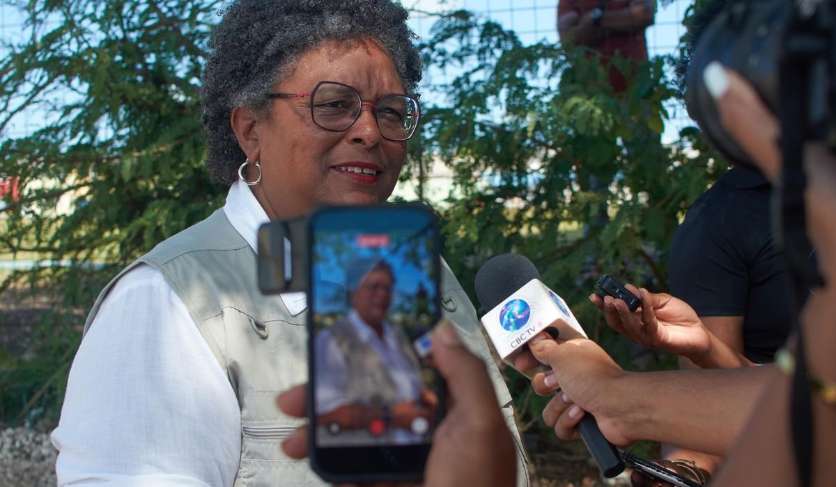 Barbados' prime minister wins third term in office after clean sweep at the polls