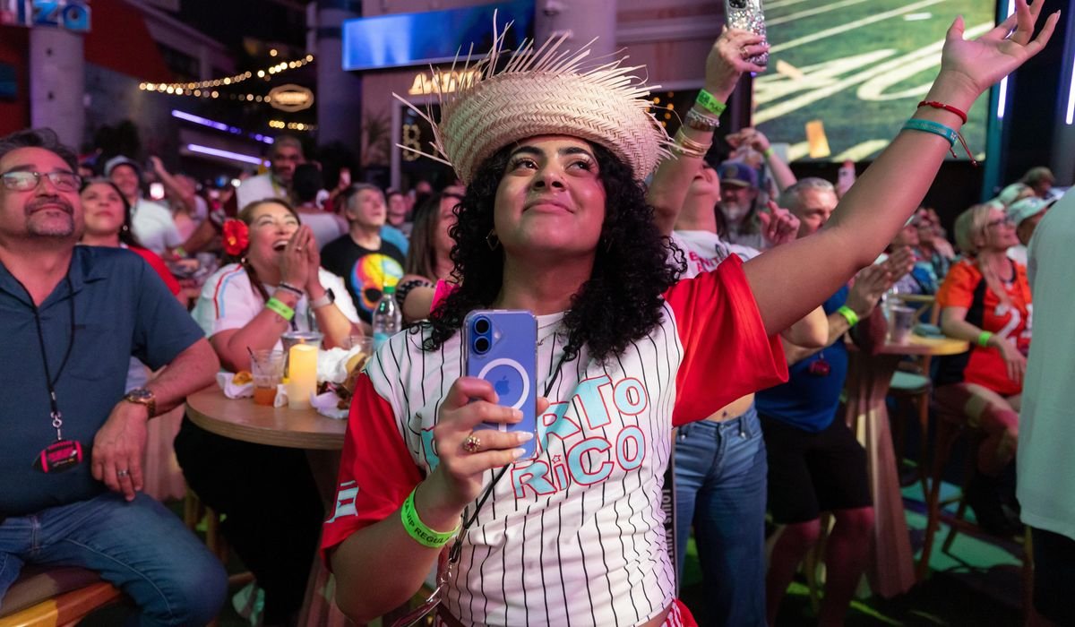 Puerto Rico stops to applaud history and bask in Bad Bunny's glow