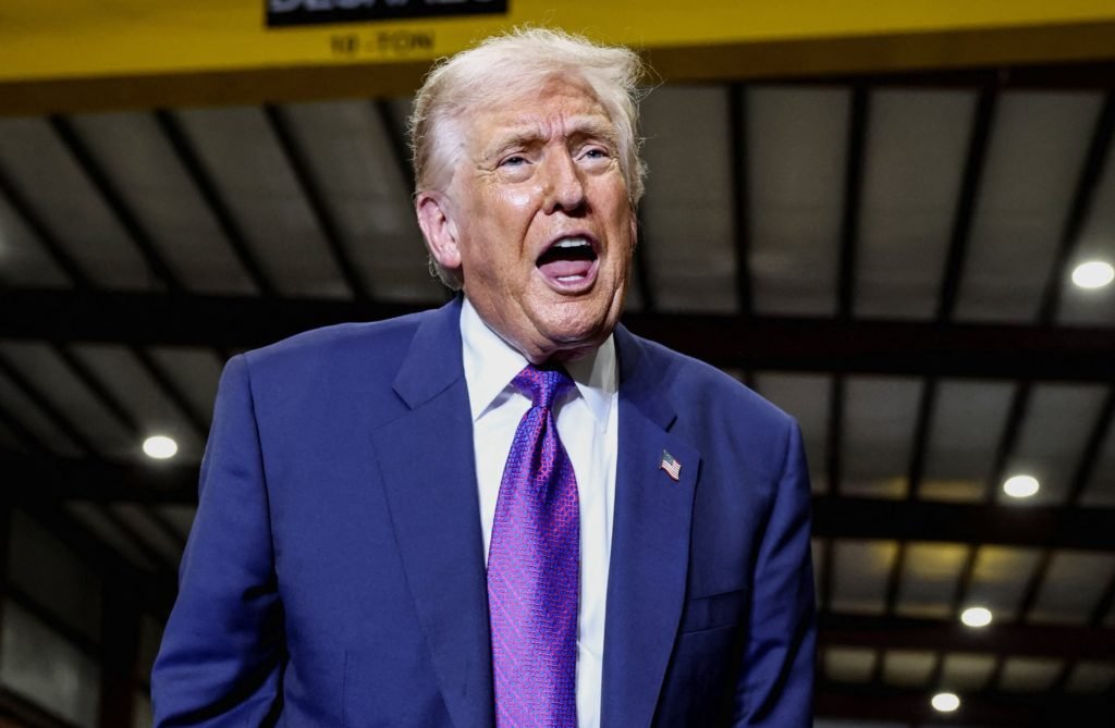 U.S. President Trump visits Georgia