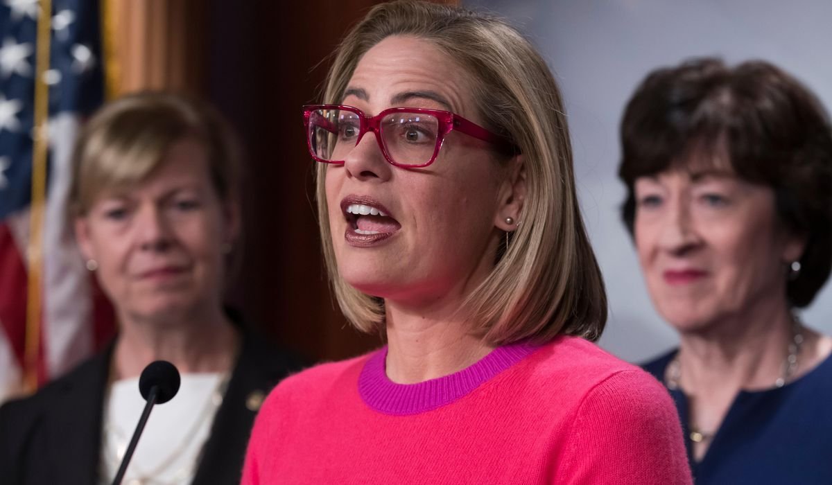 Former Sen. Kyrsten Sinema fesses up to romance with married bodyguard while in office