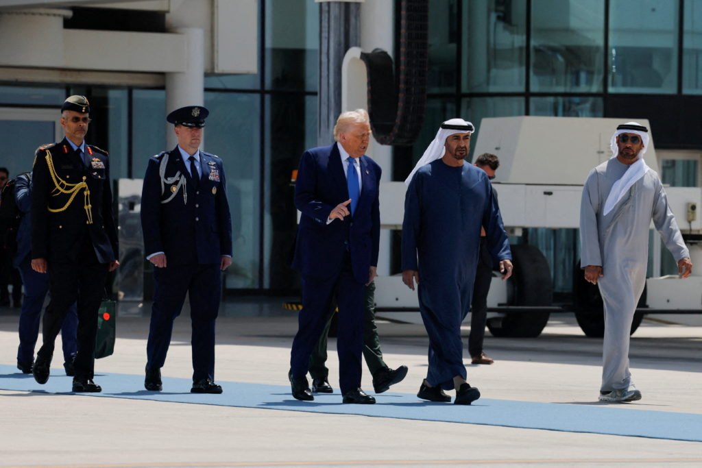 U.S. President Trump visits the UAE