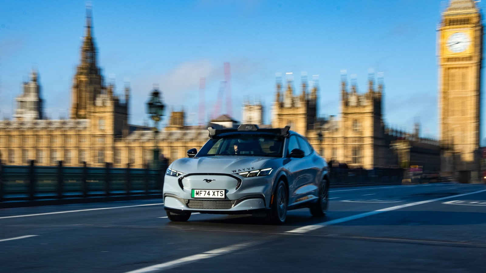 Wayve vehicle in London as the integration of physical AI into vehicles remains a primary objective for automakers looking to accelerate innovation.
