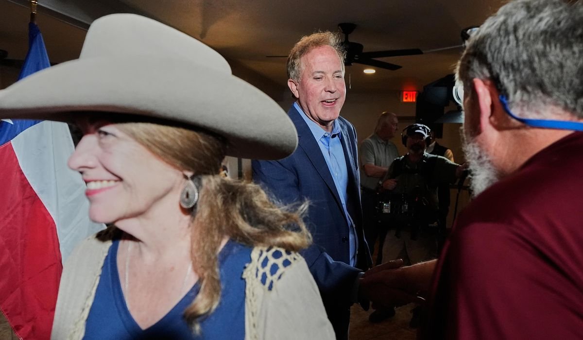 Ken Paxton and John Cornyn advance to runoff in Texas Republican Senate primary