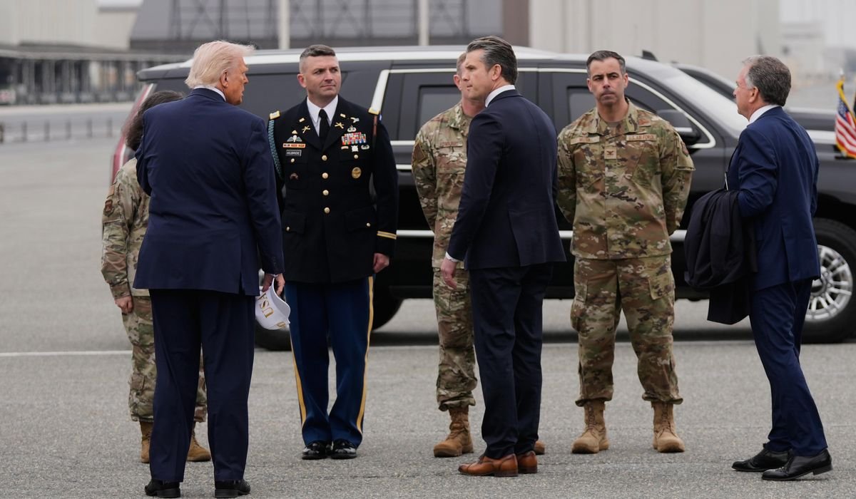 Trump honors 6 soldiers killed in Iranian drone strike