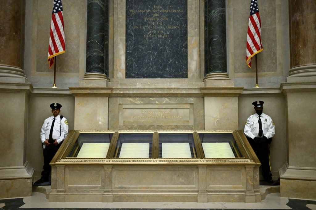 WATCH: 'Freedom Plane' carrying key American founding documents sets off on national tour