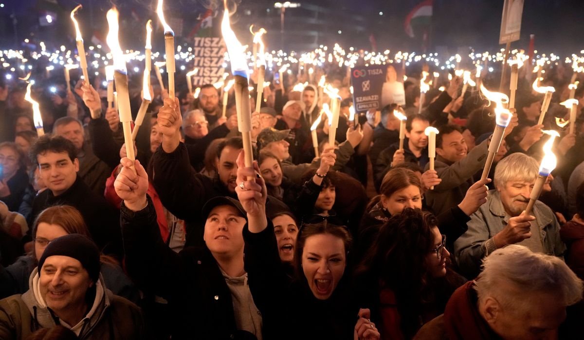 Hungarian election rivals Orban and Magyar make final push for votes on eve of poll
