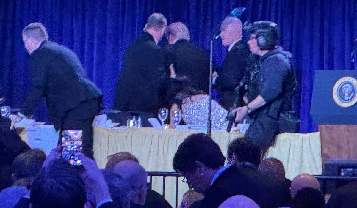 Inside the White House Correspondents’ Dinner as shots fired, Trump rushed from the stage