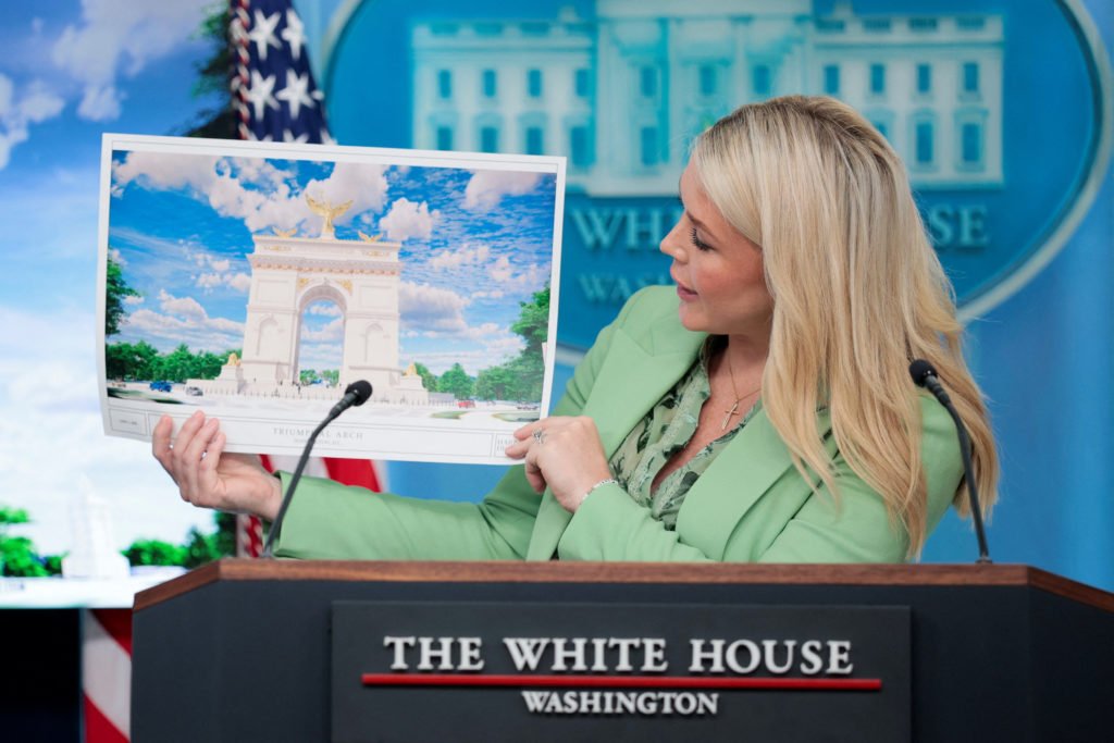 White House press briefing in Washington, D.C.