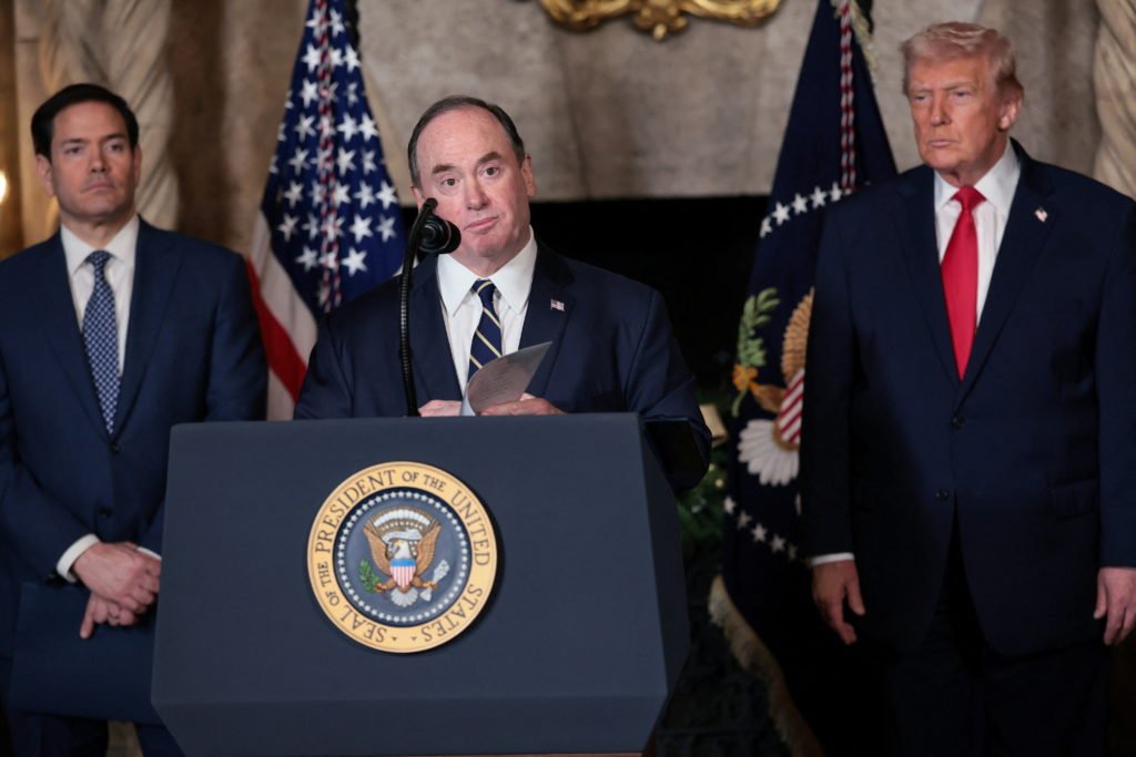 U.S. President Trump at Mar-a-Lago in Palm Beach