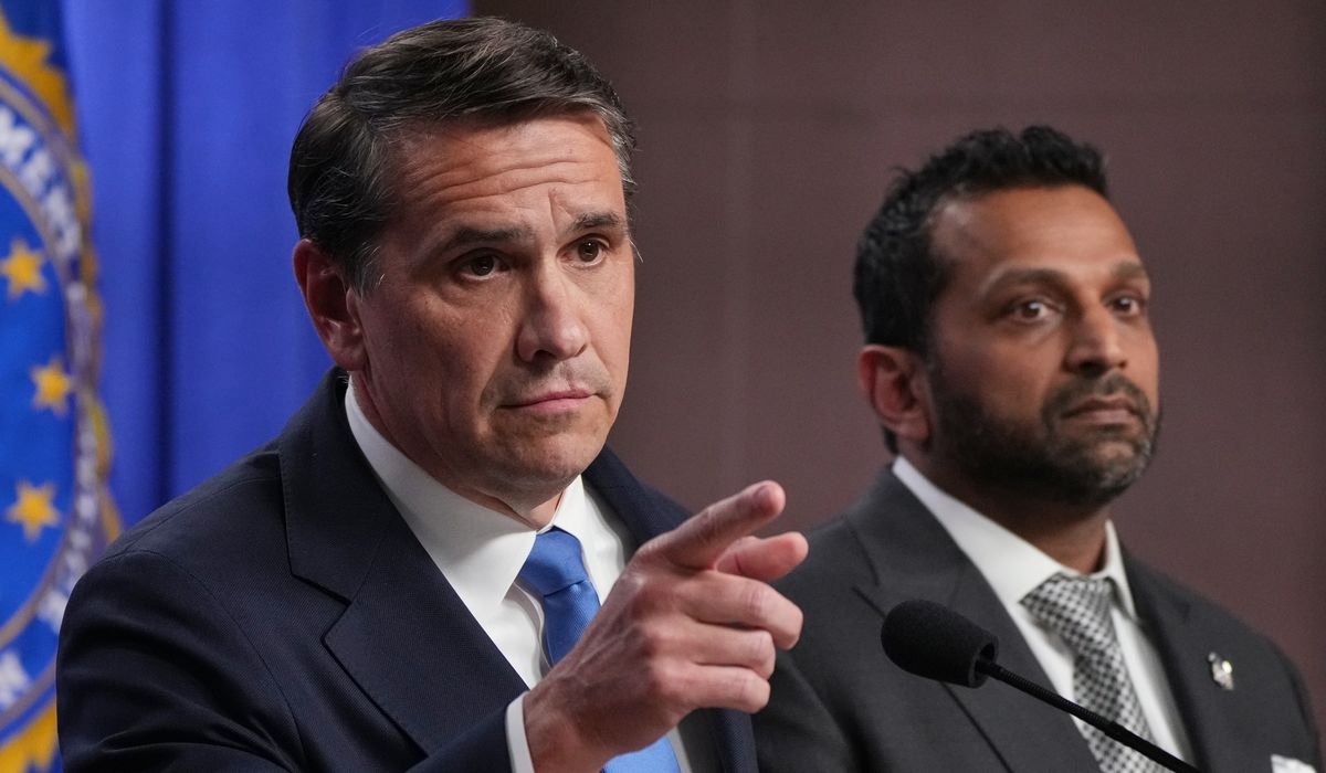 Patel, Blanche blast Atlantic piece alleging FBI director’s drunkenness