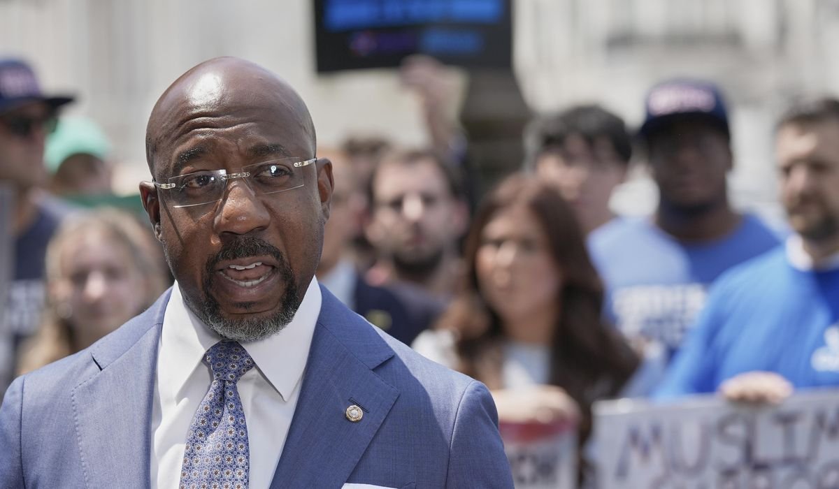 Sen. Raphael Warnock says clergy who call Trump God’s ‘chosen one’ are wrong