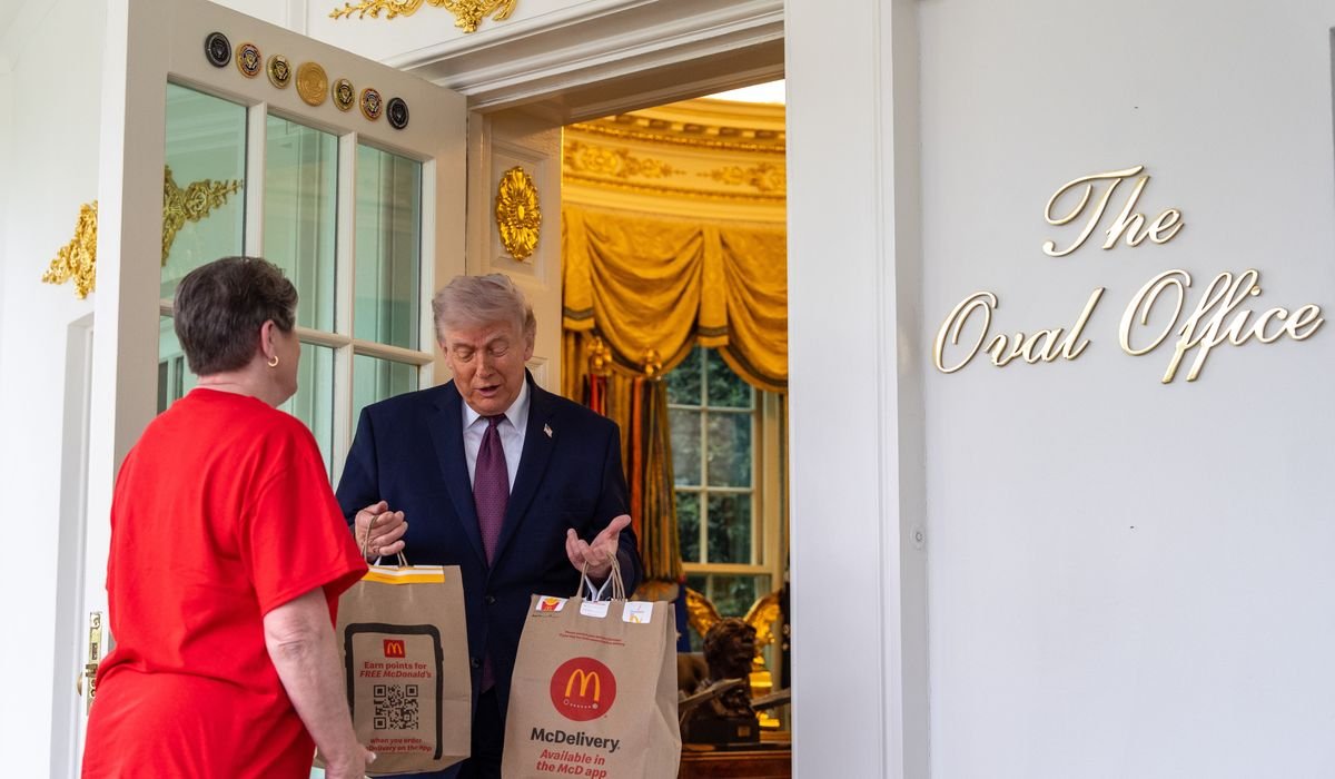 Trump orders lunch via DoorDash to promote his One Big Beautiful Bill