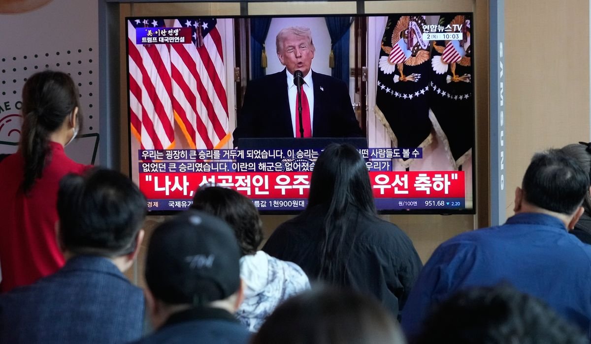 Trump says it would be ‘intolerable’ for Iran to have nuclear weapons