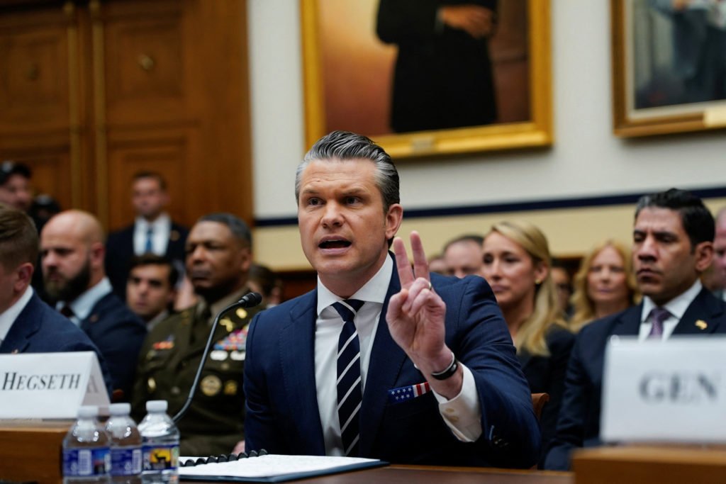 WATCH: Hegseth calls congressional Democrats, some Republicans 'biggest adversary' in Iran war
