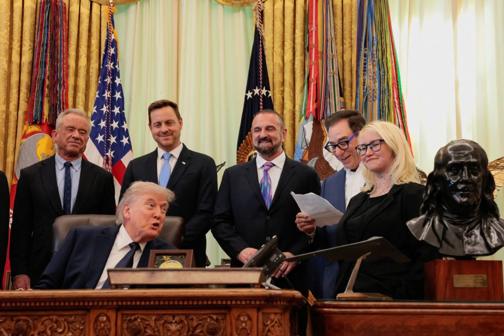 WATCH: Trump unveils deal with Regeneron to lower its drug prices for Medicaid