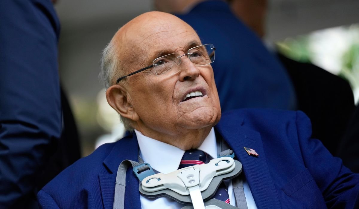 Rudy Giuliani hospitalized in critical condition