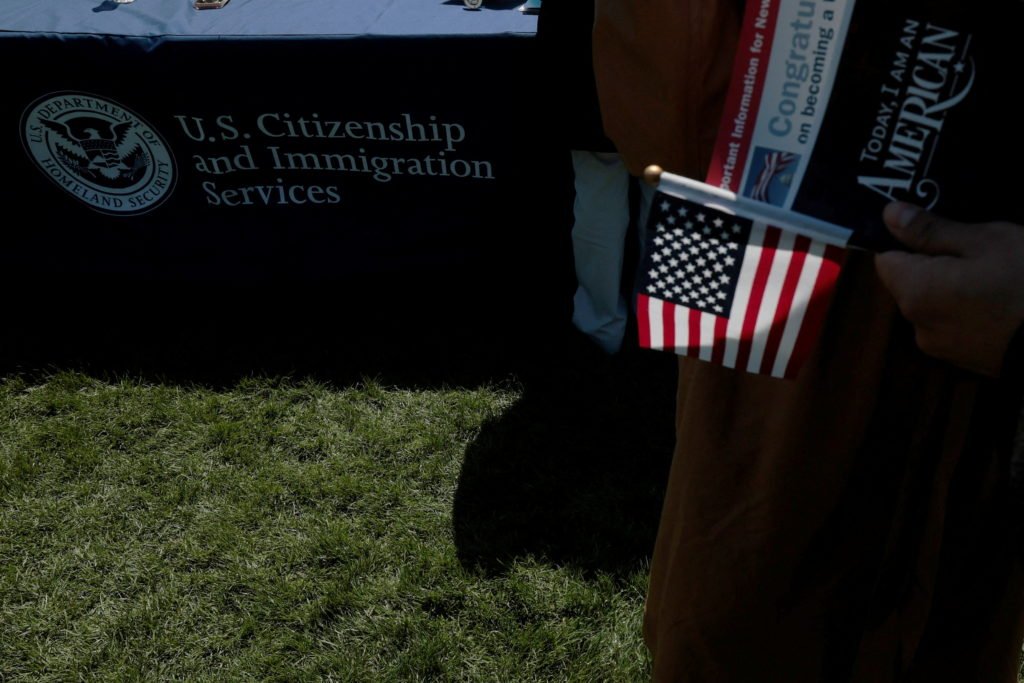 Naturalization ceremony in Lexington
