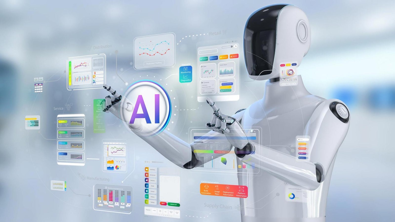 Peraton enterprise agentic AI platform interface