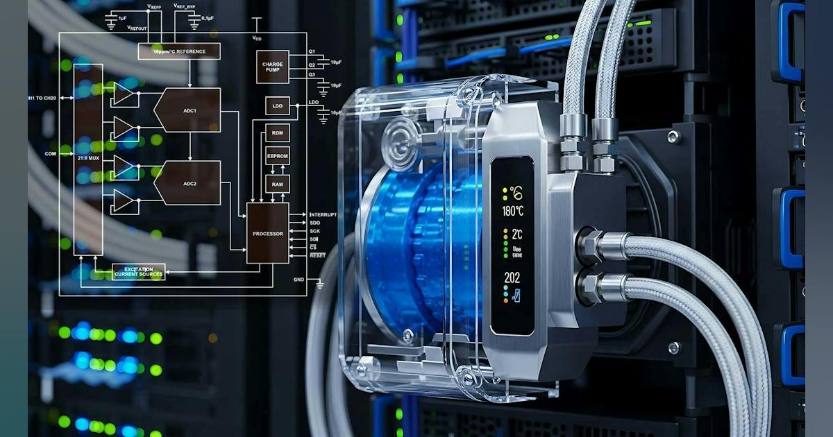 Analog Devices' 20-Channel IC Delivers Data Center Thermal Measurement and Leak Sensing